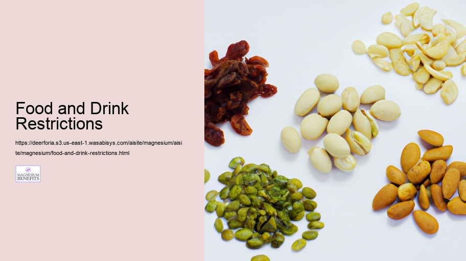 Food and Drink Restrictions