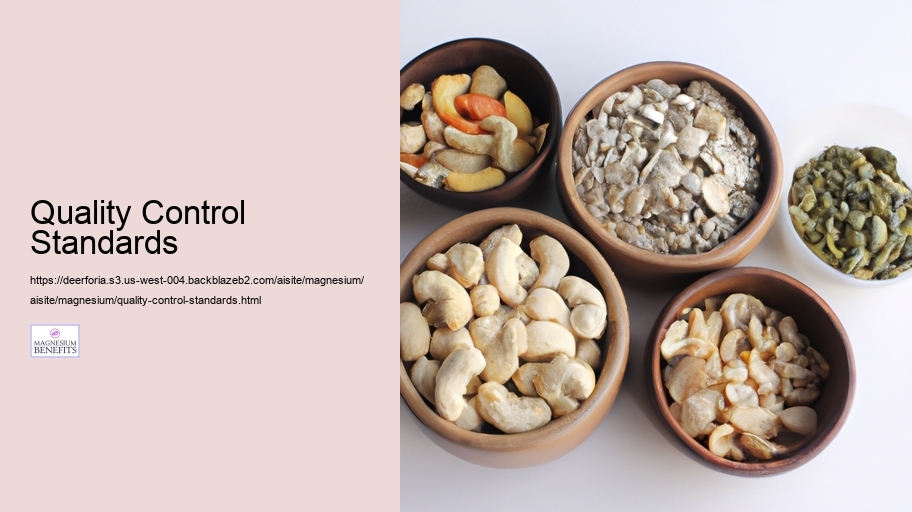 Quality Control Standards