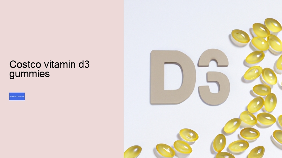 costco vitamin d3 gummies