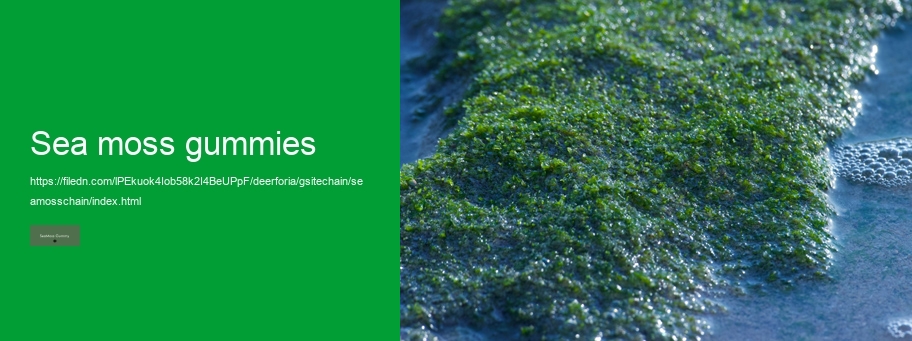 deerforia sea moss gummies