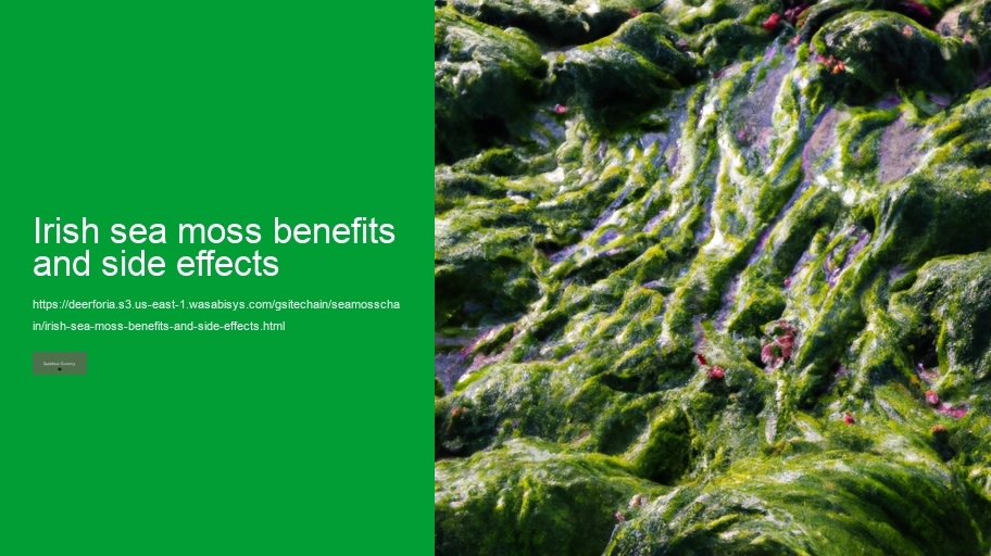 irish sea moss benefits and side effects