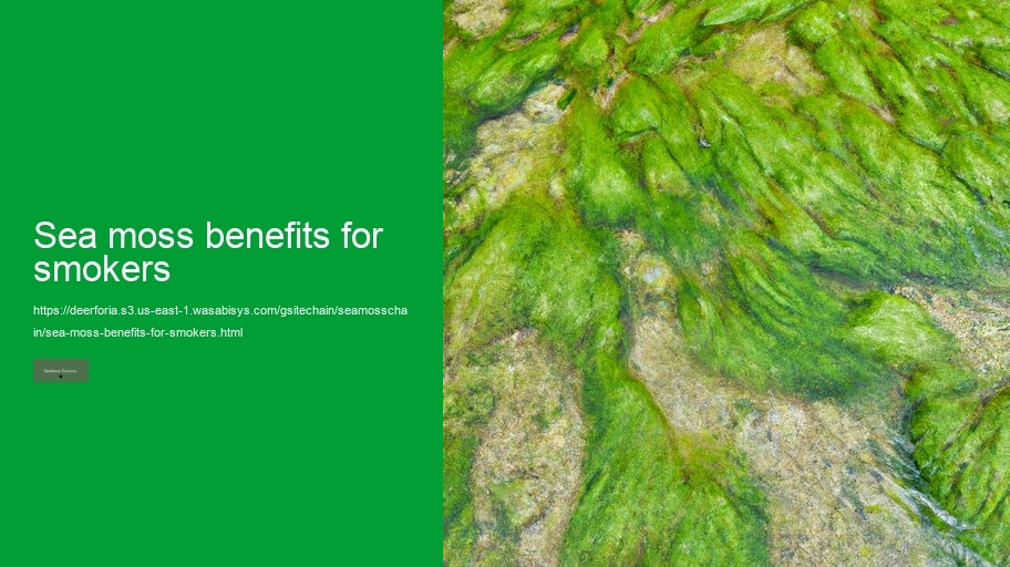 sea moss benefits for smokers